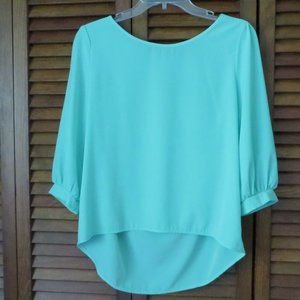 Fab'rik Zipper Back Blouse